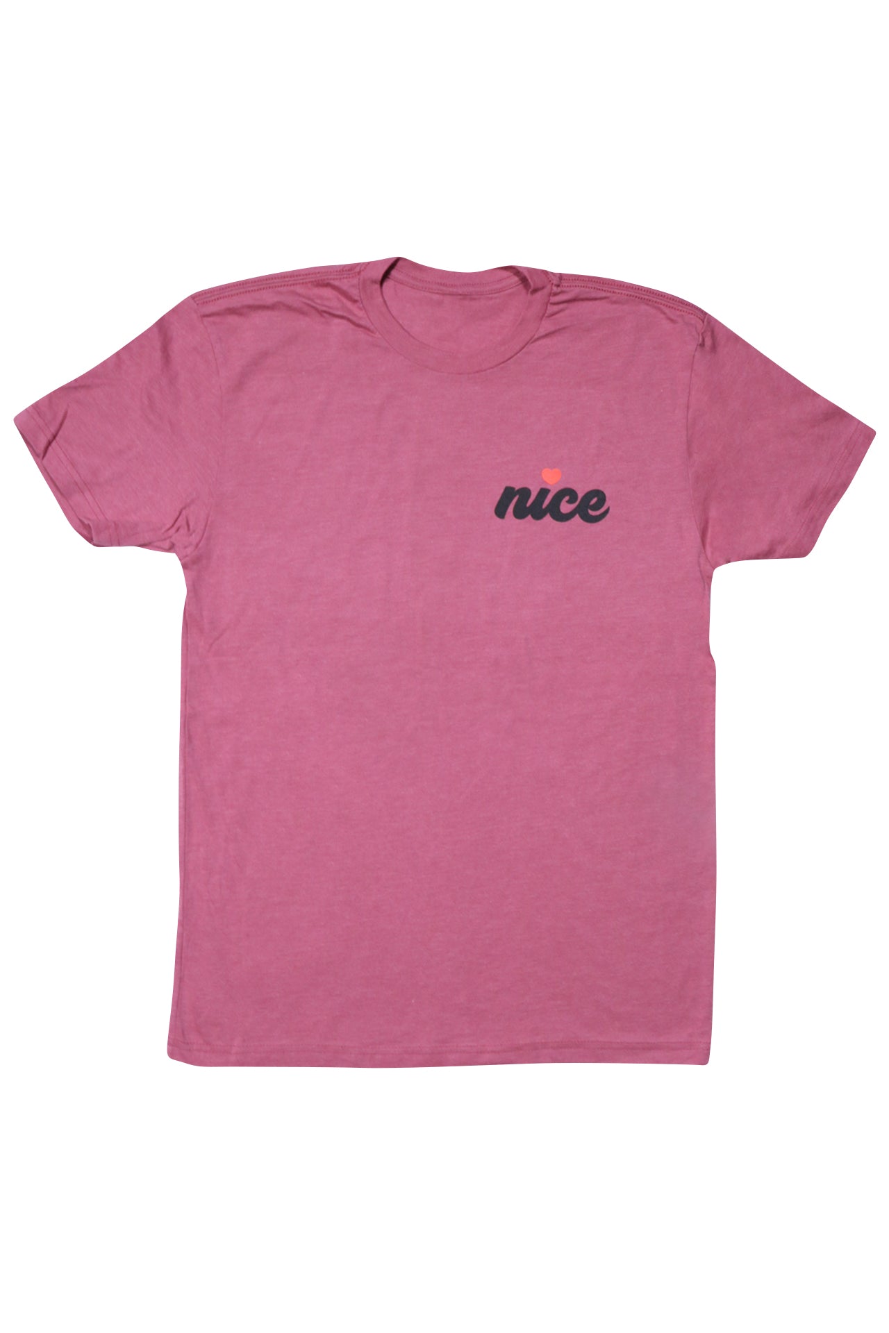 Red Short Sleeve Shirt - Smile
