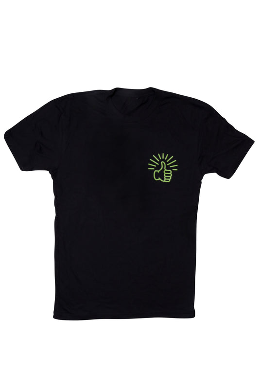 Black Short Sleeve T-shirt - Thumb