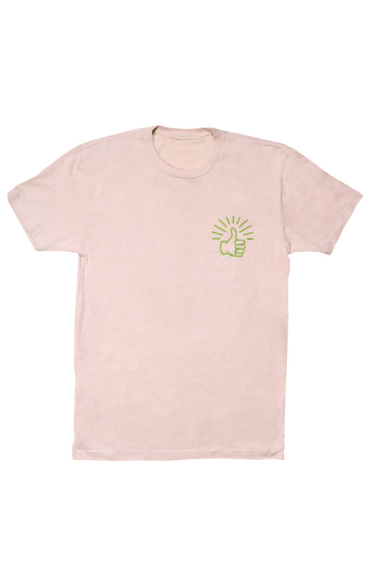 Cream Short Sleeve T-shirt - Thumb