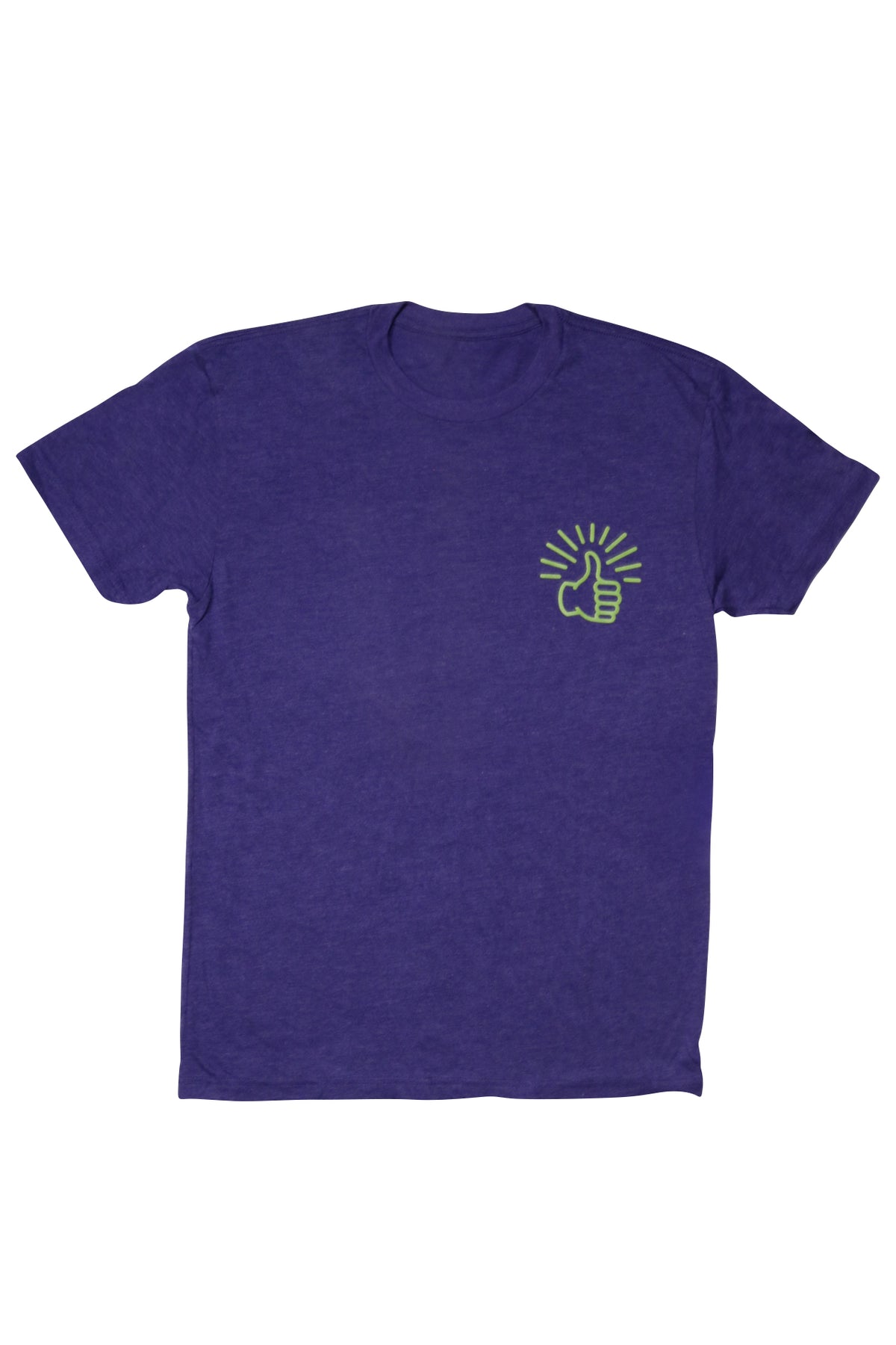 Purple Short Sleeve T-Shirt - Thumb