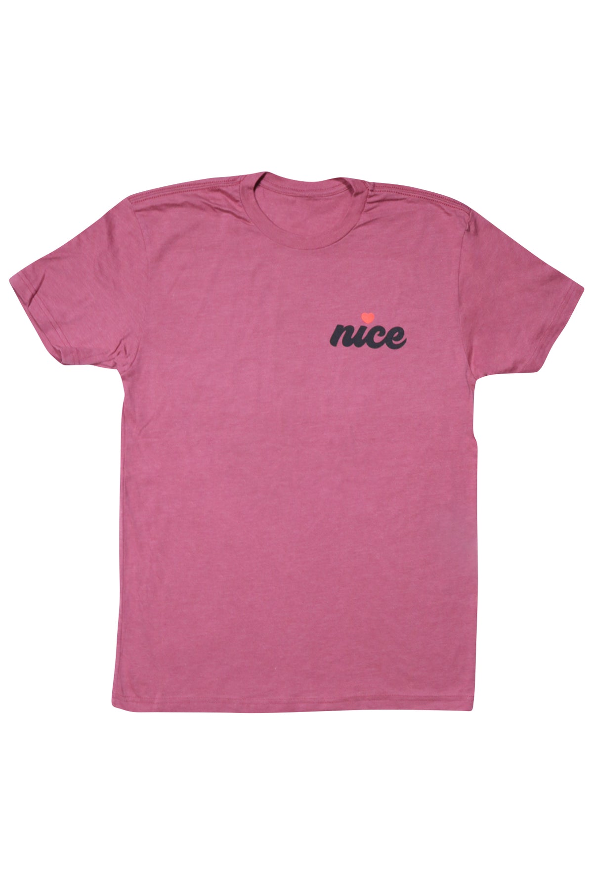 Red Short Sleeve Shirt - Smile